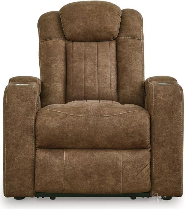 The appearance of Brunilda Brindle Recliner designed by Luxe Linea in the modern / contemporary interior design. This brindle piece of furniture  was selected by 1StopBedrooms from Brunilda Collection to add a touch of cosiness and style into your home. Sku: 6070313. Material: Fabric. Product Type: Recliner. Image1