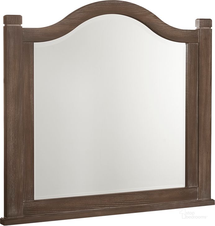 The appearance of Bungalow Folkstone Master Arch Mirror designed by Vaughan Bassett in the transitional interior design. This folkstone piece of furniture  was selected by 1StopBedrooms from Bungalow Collection to add a touch of cosiness and style into your home. Sku: 740-448. Product Type: Dresser Mirror.