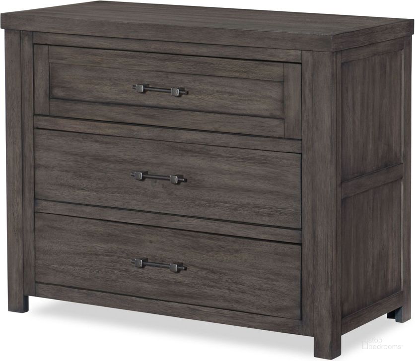 The appearance of Bunkhouse Aged Barnwood 3 Drawer Single Dresser designed by Legacy Classic Kids in the transitional interior design. This brown piece of furniture  was selected by 1StopBedrooms from Bunkhouse Collection to add a touch of cosiness and style into your home. Sku: N8830-2210. Product Type: Dresser.