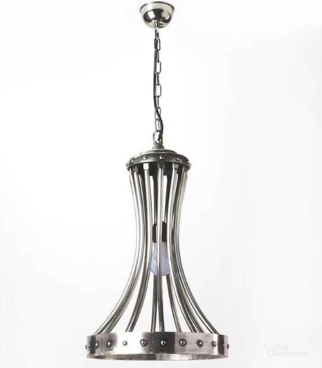 The appearance of Butler Arneson Silver 1 Lt. Pendant designed by Butler Specialty Company in the transitional interior design. This silver piece of furniture  was selected by 1StopBedrooms from Arneson Collection to add a touch of cosiness and style into your home. Sku: 7158116. Product Type: Pendant Lighting. Material: Aluminium.