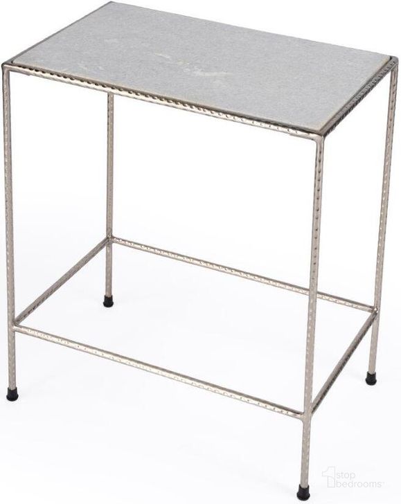 The appearance of Butler Isla Marble Side Table designed by Butler Specialty Company in the modern / contemporary interior design. This white piece of furniture  was selected by 1StopBedrooms from Isla Collection to add a touch of cosiness and style into your home. Sku: 5620220. Product Type: Side Table. Material: Iron. Image1