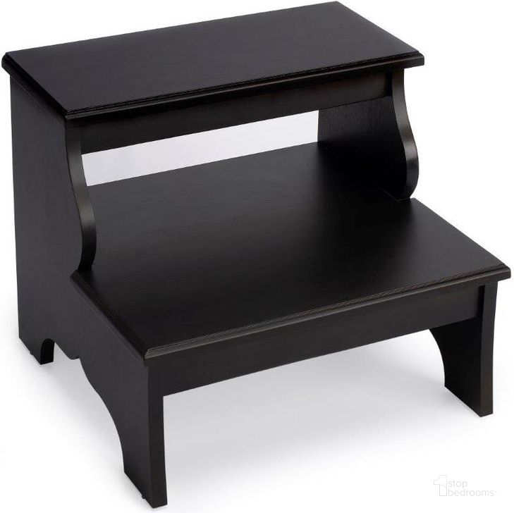 The appearance of Butler Melrose Brushed Sable Step Stool designed by Butler Specialty Company in the transitional interior design. This black piece of furniture  was selected by 1StopBedrooms from Masterpiece Collection to add a touch of cosiness and style into your home. Sku: 1922005. Material: MDF. Product Type: Step Stool. Image1