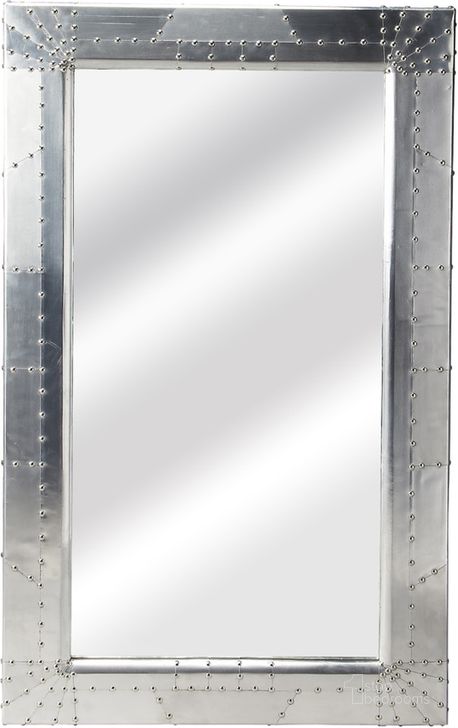 The appearance of Butler Midway Aviator Wall Mirror designed by Butler Specialty Company in the modern / contemporary interior design. This silver piece of furniture  was selected by 1StopBedrooms from Industrial Chic Collection to add a touch of cosiness and style into your home. Sku: 5118330. Material: Aluminum. Product Type: Wall Mirror. Image1