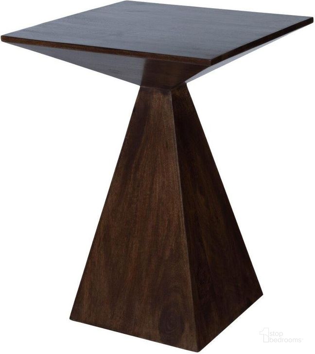 The appearance of Butler Titus Dark Brown Modern End Table designed by Butler Specialty Company in the modern / contemporary interior design. This dark brown piece of furniture  was selected by 1StopBedrooms from Loft Collection to add a touch of cosiness and style into your home. Sku: 4425403. Material: Wood. Product Type: End Table. Image1