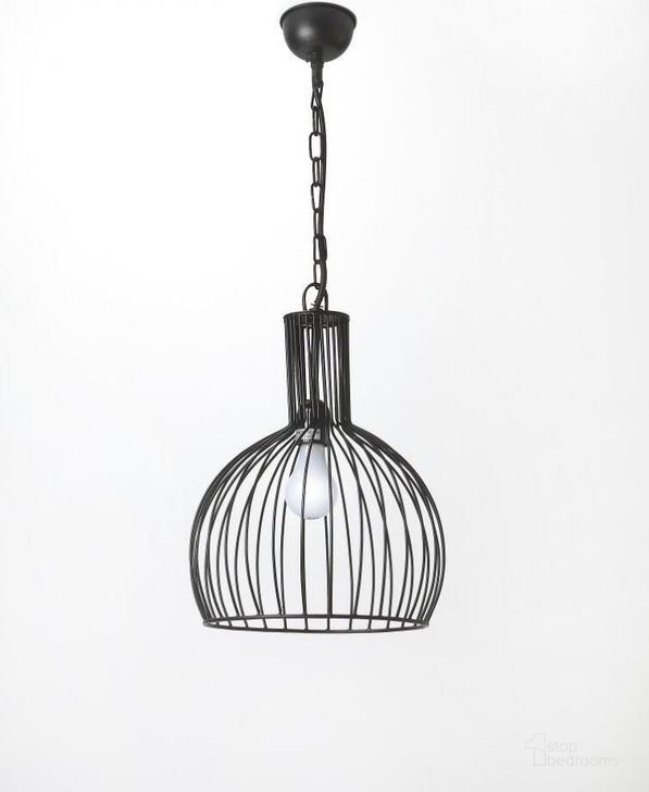 The appearance of Butler Wilson Black 1 Lt. Pendant designed by Butler Specialty Company in the modern / contemporary interior design. This black piece of furniture  was selected by 1StopBedrooms from Wilson Collection to add a touch of cosiness and style into your home. Sku: 7157116. Product Type: Pendant Lighting. Material: Iron.