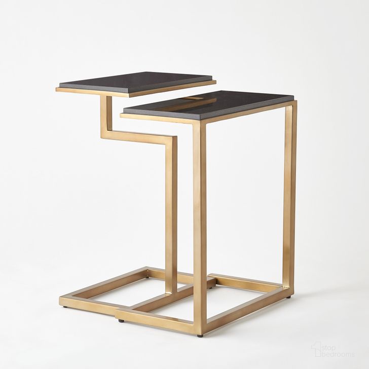 The appearance of C Nesting Tables Set of 2 In Brass designed by Global Views in the modern / contemporary interior design. This gold piece of furniture  was selected by 1StopBedrooms from  to add a touch of cosiness and style into your home. Sku: 9.93169. Product Type: Nesting Table. Material: Stainless Steel. Image1