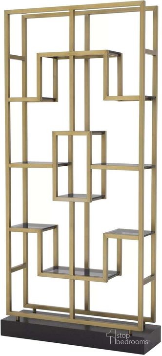The appearance of Cabinet Lagonda Brushed Brass Finish designed by Eichholtz in the modern / contemporary interior design. This brass piece of furniture  was selected by 1StopBedrooms from Lagonda Collection to add a touch of cosiness and style into your home. Sku: 113636A;113636B;113636C. Product Type: Cabinet. Image1