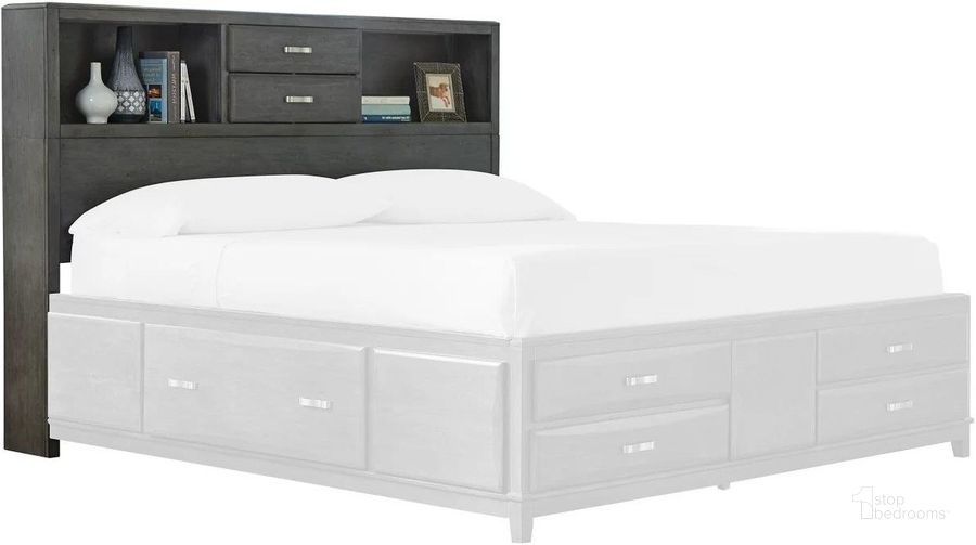Caitbrook gray outlet queen storage bed