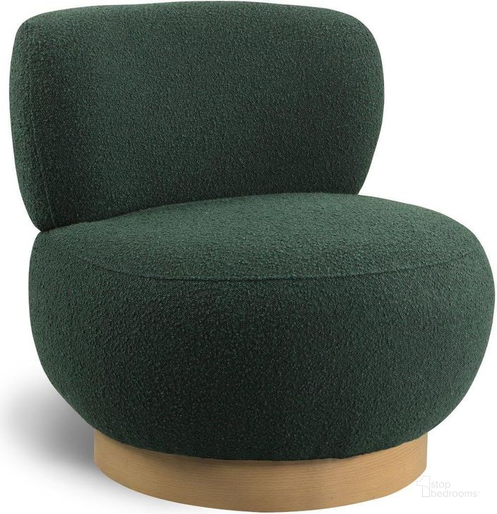 The appearance of Calais Green Accent Chair 556Green designed by Meridian in the modern / contemporary interior design. This green piece of furniture  was selected by 1StopBedrooms from Calais Collection to add a touch of cosiness and style into your home. Sku: 556Green. Material: Wood. Product Type: Accent Chair. Image1