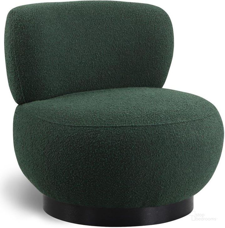 The appearance of Calais Green Accent Chair 557Green designed by Meridian in the modern / contemporary interior design. This green piece of furniture  was selected by 1StopBedrooms from Calais Collection to add a touch of cosiness and style into your home. Sku: 557Green. Material: Wood. Product Type: Accent Chair. Image1