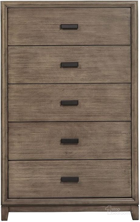 The appearance of Camilla Grey 5 Drawer Chest designed by Alpine in the transitional interior design. This gray piece of furniture  was selected by 1StopBedrooms from Camilla Collection to add a touch of cosiness and style into your home. Sku: 1800-05. Material: Wood. Product Type: Chest. Image1