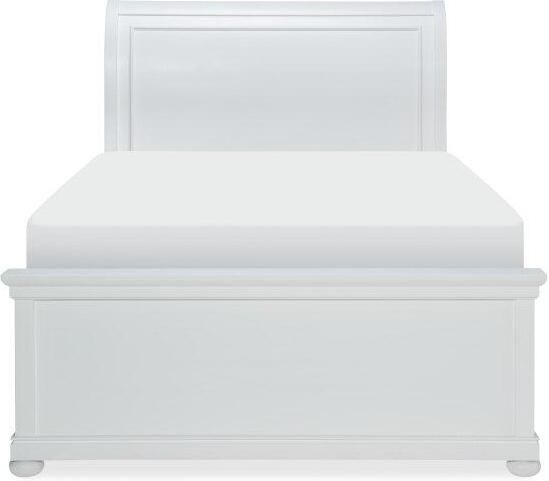 The appearance of Canterbury Natural White Full Sleigh Bed With Dual Side Storage designed by Legacy Classic Kids in the transitional interior design. This white piece of furniture  was selected by 1StopBedrooms from Canterbury Collection to add a touch of cosiness and style into your home. Sku: 9815-4304;9815-4114;9815-4910;9815-9300;9815-9300. Bed Type: Storage Bed. Product Type: Storage Bed. Bed Size: Full.