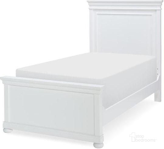 The appearance of Canterbury Natural White Twin Panel Bed designed by Legacy Classic Kids in the transitional interior design. This white piece of furniture  was selected by 1StopBedrooms from Canterbury Collection to add a touch of cosiness and style into your home. Sku: 9815-4103;9815-4113;9815-4910. Bed Type: Panel Bed. Material: Wood. Product Type: Panel Bed. Bed Size: Twin. Image1