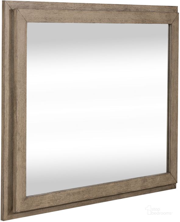 The appearance of Canyon Road Lighted Mirror designed by Liberty in the modern / contemporary interior design. This beige piece of furniture  was selected by 1StopBedrooms from Canyon Road Collection to add a touch of cosiness and style into your home. Sku: 876-BR51. Product Type: Mirror. Material: Rubberwood. Image1