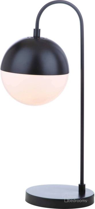 The appearance of Cappi Black 20.5 Inch Table Lamp designed by Safavieh in the modern / contemporary interior design. This aged black piece of furniture  was selected by 1StopBedrooms from Cappi Collection to add a touch of cosiness and style into your home. Sku: TBL4040B. Product Type: Table Lamp. Image1
