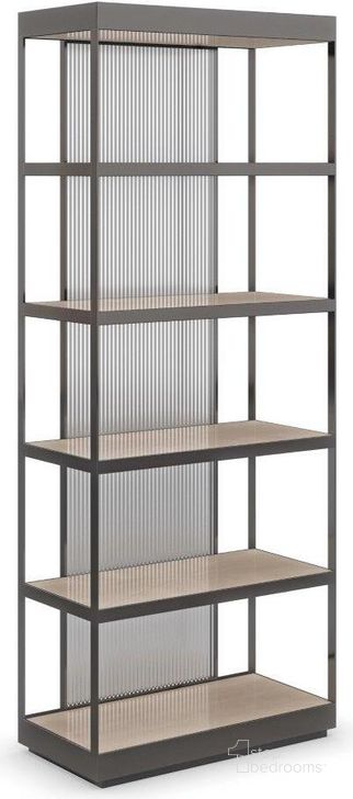 The appearance of Caracole Classic Shelf Life Etagere designed by Caracole in the modern / contemporary interior design. This almost black piece of furniture  was selected by 1StopBedrooms from Caracole Classic Collection to add a touch of cosiness and style into your home. Sku: CLA-021-812. Material: Glass. Product Type: China Cabinets and Curio. Image1