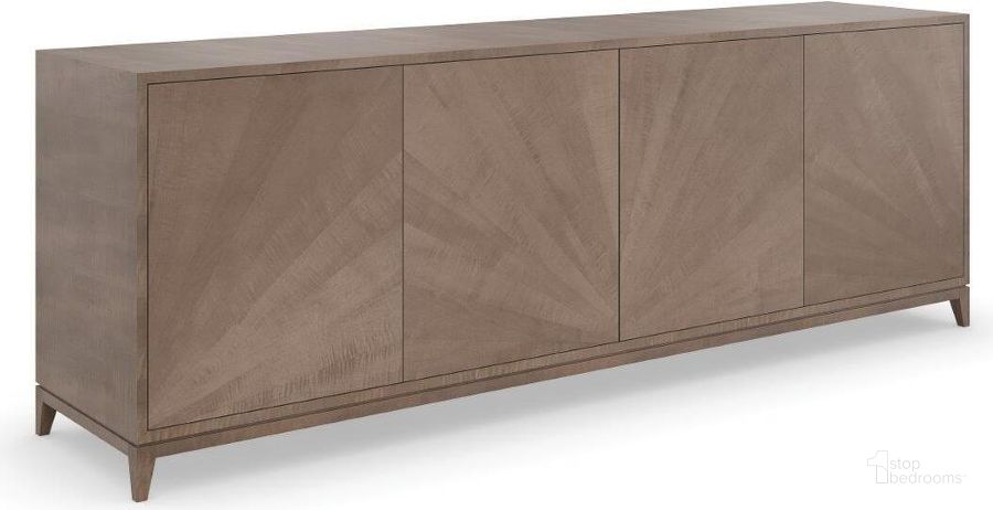 The appearance of Caracole Classic Daybreak Credenza designed by Caracole in the modern / contemporary interior design. This mocha piece of furniture  was selected by 1StopBedrooms from Caracole Classic Collection to add a touch of cosiness and style into your home. Sku: CLA-422-531. Material: Wood. Product Type: Console Table. Image1