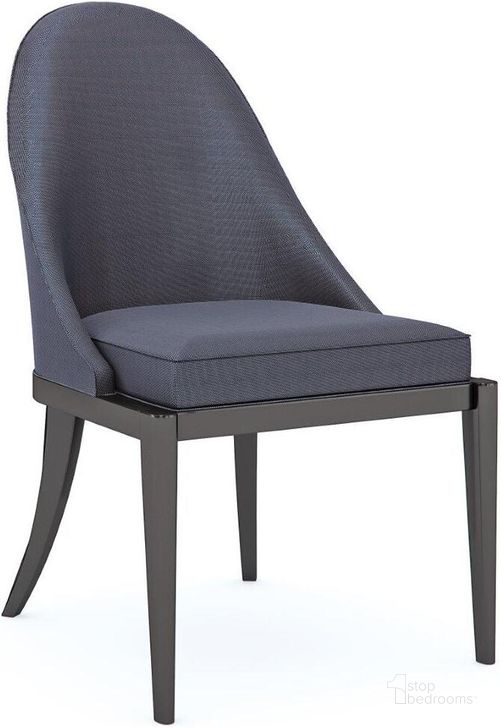 The appearance of Caracole Classic Natural Choice Side Chair Navy designed by Caracole in the modern / contemporary interior design. This navy piece of furniture  was selected by 1StopBedrooms from Caracole Classic Collection to add a touch of cosiness and style into your home. Sku: CLA-020-285. Material: Wood. Product Type: Dining Chair. Image1