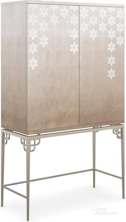 The appearance of Caracole Classic Oleander Tall Cabinet designed by Caracole in the modern / contemporary interior design. This twilight piece of furniture  was selected by 1StopBedrooms from Caracole Classic Collection to add a touch of cosiness and style into your home. Sku: CLA-422-511. Material: Metal. Product Type: Barstool. Image1