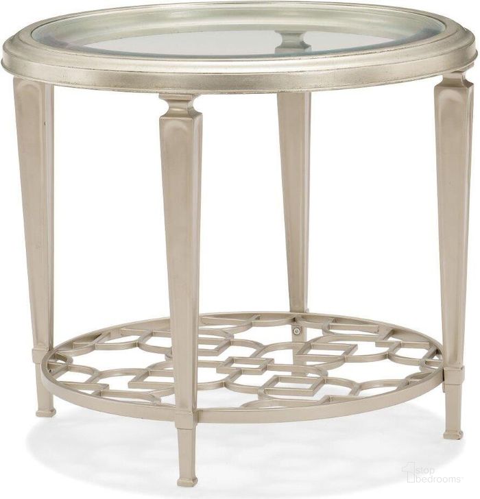The appearance of Caracole Classic Social Circle End Table designed by Caracole in the modern / contemporary interior design. This gold piece of furniture  was selected by 1StopBedrooms from Caracole Classic Collection to add a touch of cosiness and style into your home. Sku: CLA-418-413. Material: Metal. Product Type: Side Table. Image1