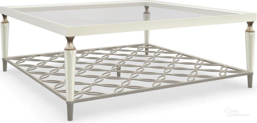 The appearance of Caracole Classic Works Like A Charm Cocktail Table designed by Caracole in the modern / contemporary interior design. This  piece of furniture  was selected by 1StopBedrooms from Caracole Classic Collection to add a touch of cosiness and style into your home. Sku: CLA-422-401. Material: Metal. Product Type: Cocktail Table. Image1