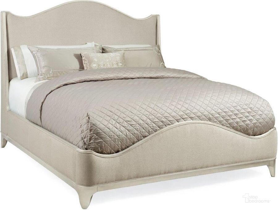 The appearance of Caracole Compositions Avondale Upholstered Bed Dsc King designed by Caracole in the modern / contemporary interior design. This  piece of furniture  was selected by 1StopBedrooms from Avondale Collection to add a touch of cosiness and style into your home. Sku: C023-417-121. Bed Type: Panel Bed. Product Type: Panel Bed. Bed Size: King. Material: Birch. Image1