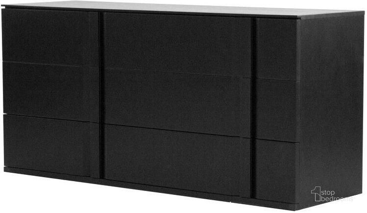 The appearance of Carbon Matte Black Double Dresser designed by Mobital in the modern / contemporary interior design. This matte black piece of furniture  was selected by 1StopBedrooms from Carbon Collection to add a touch of cosiness and style into your home. Sku: DRE-CARB-MBLA-. Product Type: Dresser.
