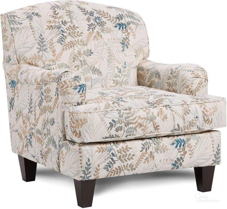 The appearance of Cardigan Floral Accent Chair In Multi designed by Furniture of America in the transitional interior design. This multi piece of furniture  was selected by 1StopBedrooms from Cardigan Collection to add a touch of cosiness and style into your home. Sku: SM8191-CH-FL. Material: Wood. Product Type: Accent Chair.