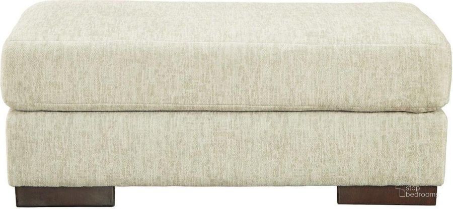 The appearance of Caretti Ottoman In Parchment designed by Signature Design by Ashley in the modern / contemporary interior design. This parchment piece of furniture  was selected by 1StopBedrooms from Caretti Collection to add a touch of cosiness and style into your home. Sku: 1230314. Product Type: Ottoman. Image1