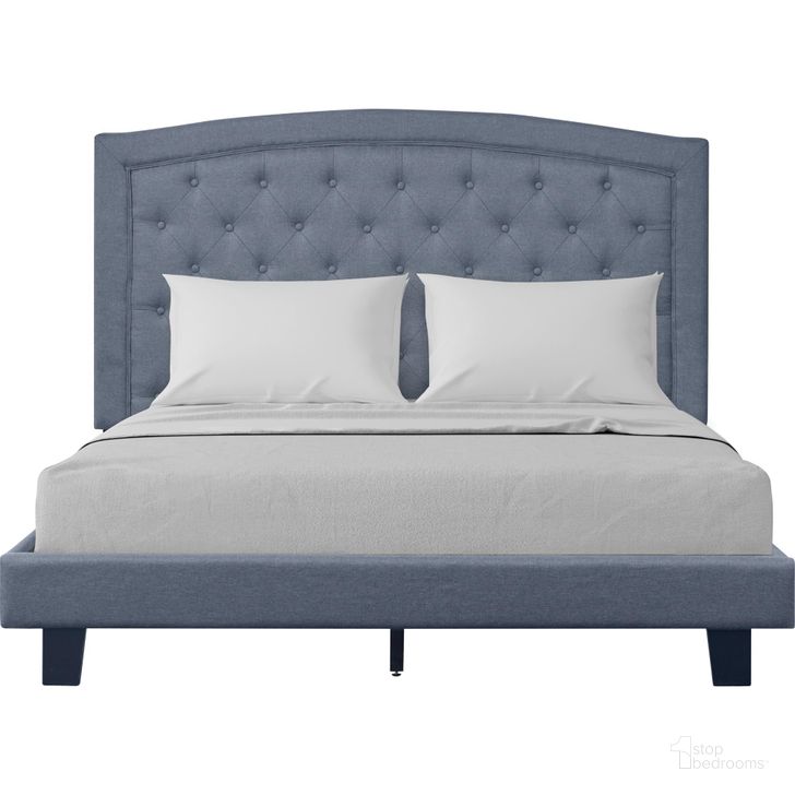 The appearance of Carlisle King Platform Bed In Gray designed by Camden Isle Furniture in the modern / contemporary interior design. This gray piece of furniture  was selected by 1StopBedrooms from Carlisle Collection to add a touch of cosiness and style into your home. Sku: 244333. Bed Type: Platform Bed. Material: Polyester. Product Type: Platform Bed. Bed Size: King. Image1