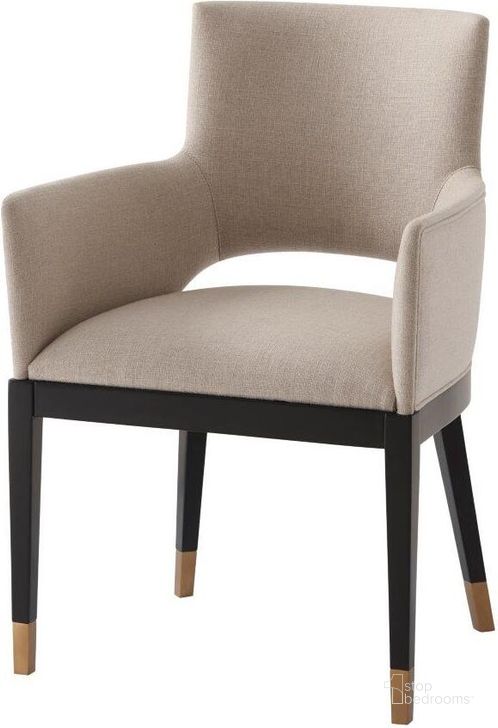 The appearance of Carlyle Dining Chair Set Of 2 designed by Theodore Alexander in the transitional interior design. This  piece of furniture  was selected by 1StopBedrooms from Richard Mishaan Collection to add a touch of cosiness and style into your home. Sku: 4102-179.1BFD. Material: Wood. Product Type: Dining Chair.