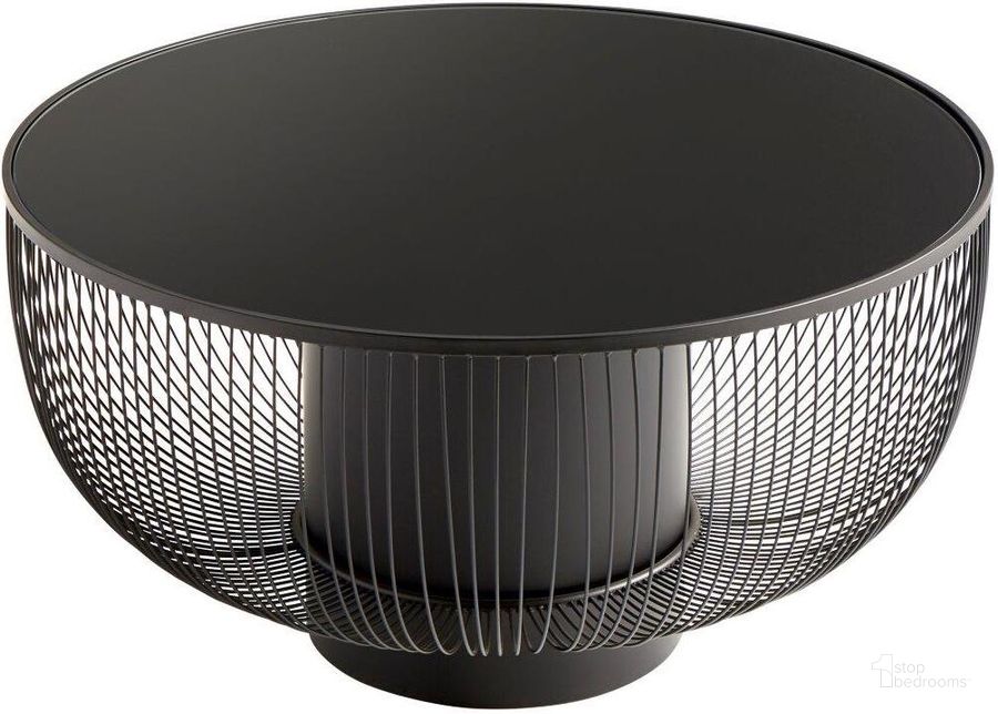 The appearance of Carousel Graphite Large Table designed by Cyan Design in the modern / contemporary interior design. This black piece of furniture  was selected by 1StopBedrooms from Carousel Collection to add a touch of cosiness and style into your home. Sku: 10237. Product Type: End Table. Material: Iron.
