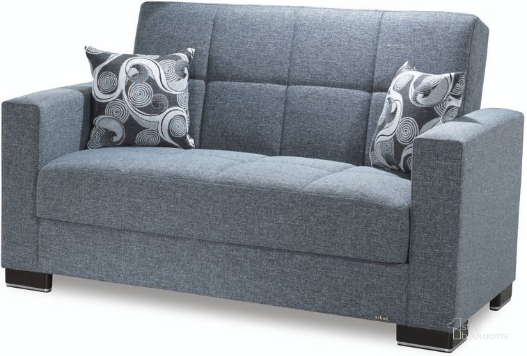 The appearance of Casamode Armada Gray Fabric Loveseat designed by Casamode in the modern / contemporary interior design. This gray piece of furniture  was selected by 1StopBedrooms from Armada Collection to add a touch of cosiness and style into your home. Sku: ARM-LS-13. Material: Polyester. Product Type: Loveseat.