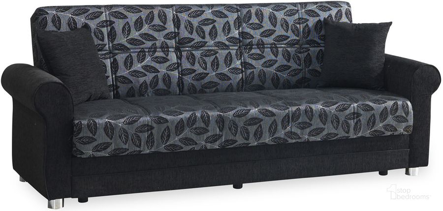 The appearance of Casamode Rio Grande Black Sofabed designed by Casamode in the modern / contemporary interior design. This black piece of furniture  was selected by 1StopBedrooms from Rio Grande Collection to add a touch of cosiness and style into your home. Sku: RIO-SB-BLK. Product Type: Sofa Bed. Material: Chenille.