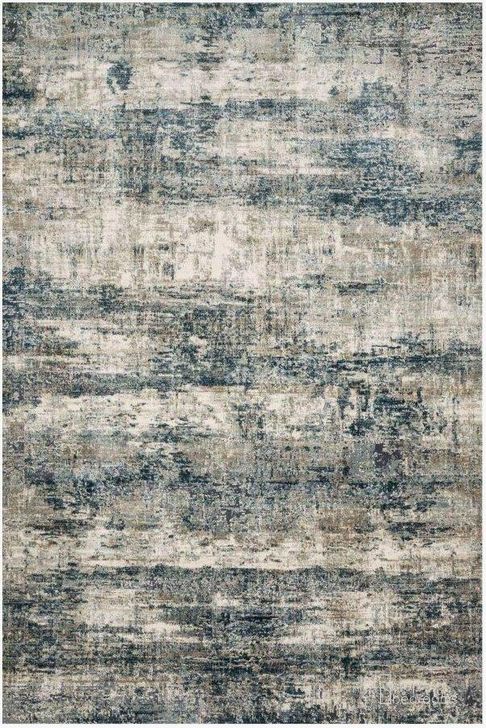 The appearance of Cascade Ocean/Grey Rug CASACAS-05OCGY160S designed by Loloi Rugs in the modern / contemporary interior design. This ocean and grey piece of furniture  was selected by 1StopBedrooms from Cascade Collection to add a touch of cosiness and style into your home. Sku: CASACAS-05OCGY160S. Product Type: Rug. Material: Viscose. Image1