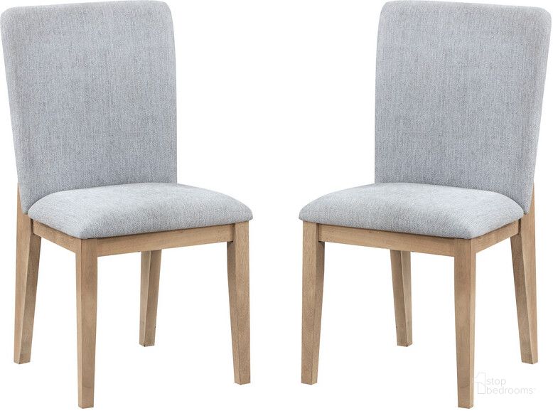 The appearance of Caspian Dining Chair Set of 2 In Oak designed by Lilola Home in the modern / contemporary interior design. This oak piece of furniture  was selected by 1StopBedrooms from Caspian Collection to add a touch of cosiness and style into your home. Sku: 30030-C. Material: Wood. Product Type: Dining Chair. Image1
