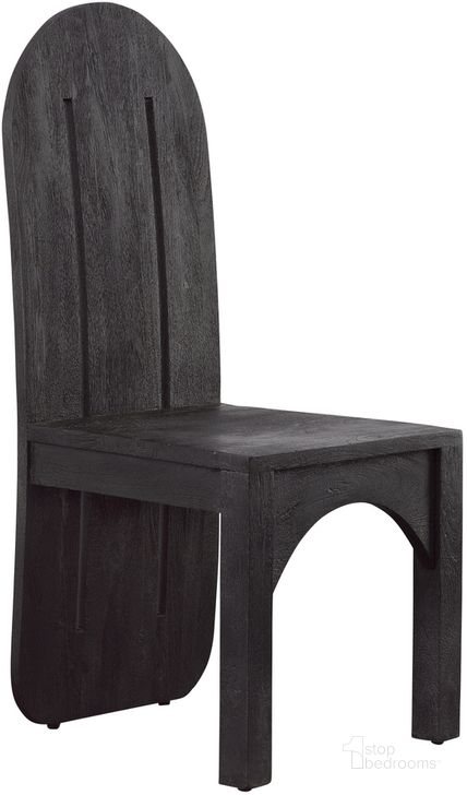 The appearance of Cassius Gateway II Dining Chair Set of 2 designed by Coast to Coast in the country / farmhouse interior design. This black piece of furniture  was selected by 1StopBedrooms from Cassius Collection to add a touch of cosiness and style into your home. Sku: 92525. Material: Wood. Product Type: Dining Chair. Image1