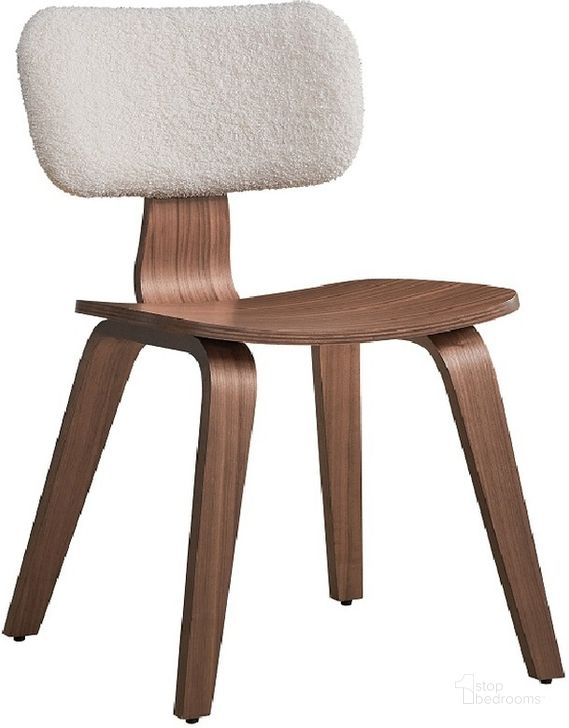 The appearance of Casson Side Chair Set of 2 In Walnut and White designed by ACME in the  interior design. This walnut and white piece of furniture  was selected by 1StopBedrooms from Casson Collection to add a touch of cosiness and style into your home. Sku: DN02311. Material: Wood. Product Type: Side Chair.