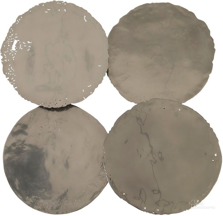 The appearance of Cast Oil Drum Wall Discs PH67805 designed by Phillips Collection in the modern / contemporary interior design. This silver gray piece of furniture  was selected by 1StopBedrooms from Cast Naturals Collection to add a touch of cosiness and style into your home. Sku: PH67805. Material: Resin. Product Type: Wall Decor. Image1