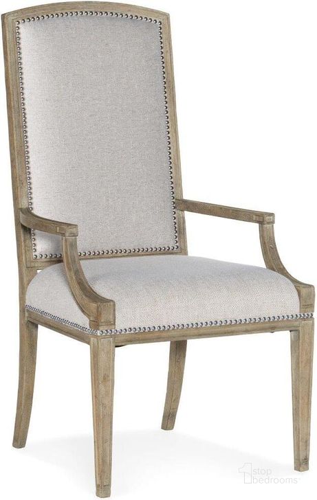 The appearance of Castella Arm Chair set of 2 designed by Hooker in the traditional interior design. This medium wood piece of furniture  was selected by 1StopBedrooms from Castella Collection to add a touch of cosiness and style into your home. Sku: 5878-75400-80. Material: Fabric. Product Type: Arm Chair. Image1