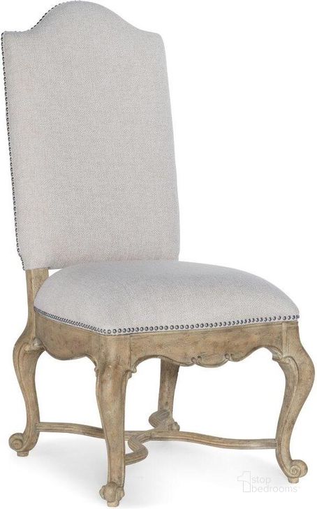The appearance of Castella Upholstered Side Chair Set of 2 designed by Hooker in the traditional interior design. This medium wood piece of furniture  was selected by 1StopBedrooms from Castella Collection to add a touch of cosiness and style into your home. Sku: 5878-75510-80. Material: Fabric. Product Type: Side Chair. Image1