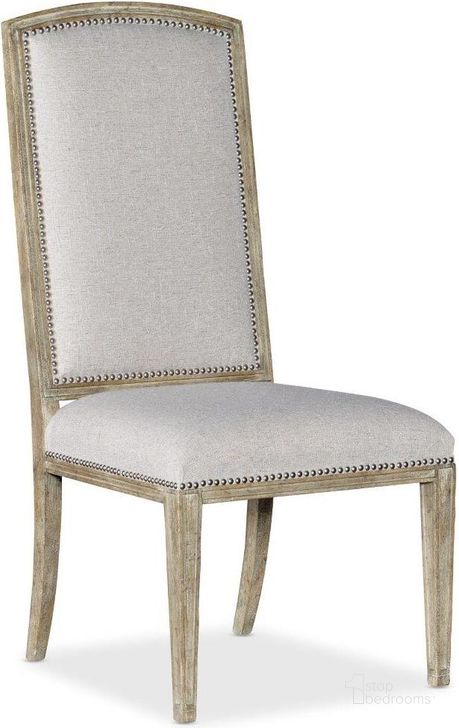 The appearance of Castella Upholstered Side Chair set of 2 designed by Hooker in the traditional interior design. This medium wood piece of furniture  was selected by 1StopBedrooms from Castella Collection to add a touch of cosiness and style into your home. Sku: 5878-75410-80. Material: Fabric. Product Type: Side Chair. Image1