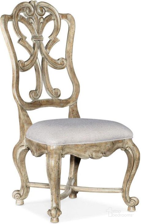 The appearance of Castella Wood Back Side Chair set of 2 designed by Hooker in the traditional interior design. This medium wood piece of furniture  was selected by 1StopBedrooms from Castella Collection to add a touch of cosiness and style into your home. Sku: 5878-75411-80. Material: Wood. Product Type: Side Chair. Image1