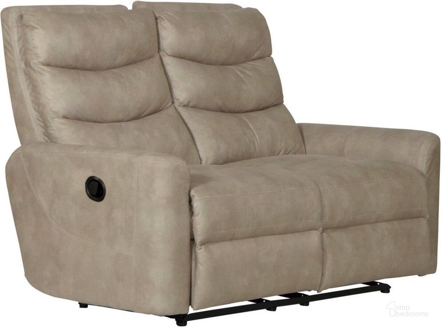 The appearance of Catnapper Gill Reclining Loveseat designed by Catnapper in the traditional interior design. This putty piece of furniture  was selected by 1StopBedrooms from Gill Collection to add a touch of cosiness and style into your home. Sku: 2642130916. Material: Polyester. Product Type: Reclining Loveseat. Image1