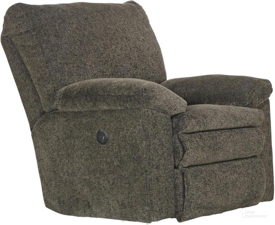 The appearance of Catnapper Tosh Power Wall Hugger Recliner designed by Catnapper in the modern / contemporary interior design. This pewter piece of furniture  was selected by 1StopBedrooms from Tosh Collection to add a touch of cosiness and style into your home. Sku: 612704140538. Material: Polyester. Product Type: Recliner. Image1