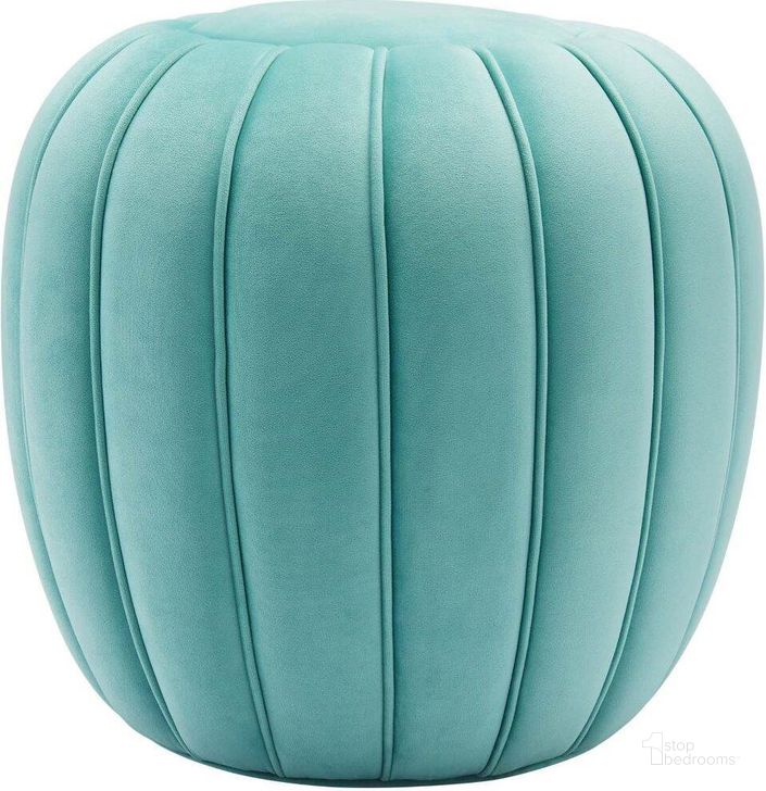 The appearance of Celebrate Channel Tufted Performance Velvet Ottoman In Mint designed by Modway in the modern / contemporary interior design. This mint piece of furniture  was selected by 1StopBedrooms from Celebrate Collection to add a touch of cosiness and style into your home. Sku: EEI-5034-MIN. Product Type: Ottoman. Material: Plywood. Image1