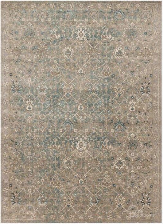 The appearance of Century Bluestone Rug CENTCQ-03ZV002740 designed by Loloi Rugs in the transitional interior design. This bluestone piece of furniture  was selected by 1StopBedrooms from Century Collection to add a touch of cosiness and style into your home. Sku: CENTCQ-03ZV002740. Material: Polypropylene. Product Type: Rug. Image1