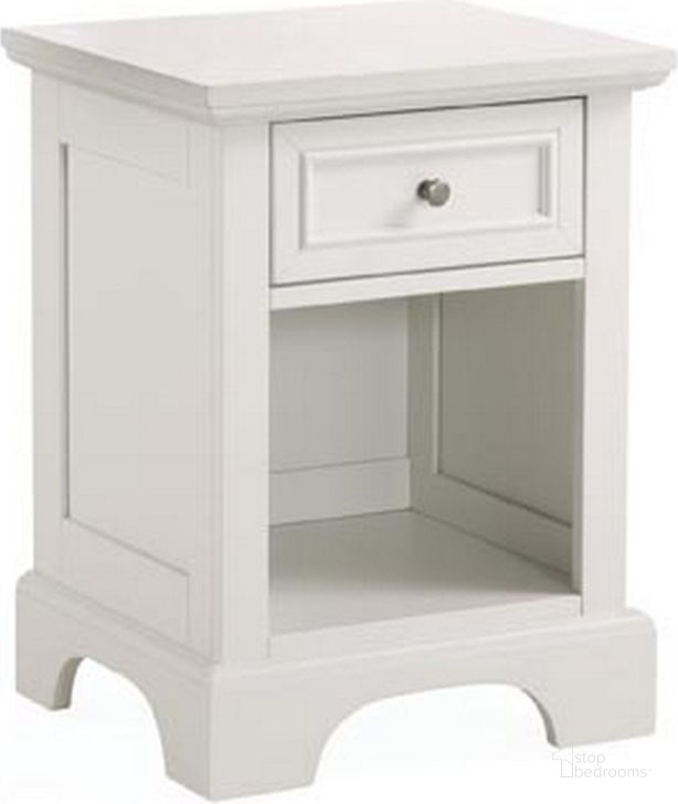 The appearance of Century Off White Nightstand designed by Homestyles in the traditional interior design. This off white piece of furniture  was selected by 1StopBedrooms from Century Collection to add a touch of cosiness and style into your home. Sku: 5530-42. Material: Wood. Product Type: Nightstand. Image1