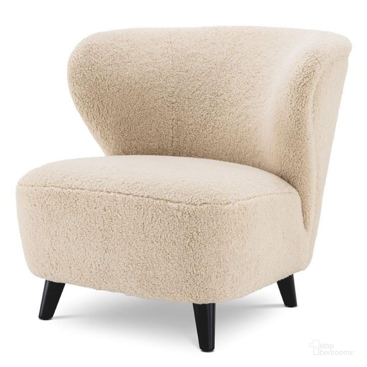 The appearance of Chair Hydra Brisbane Cream designed by Eichholtz in the modern / contemporary interior design. This cream piece of furniture  was selected by 1StopBedrooms from  to add a touch of cosiness and style into your home. Sku: A115460. Product Type: Arm Chair. Image1
