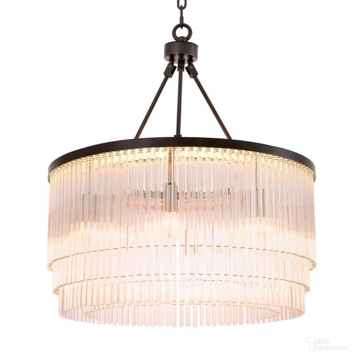 The appearance of Chandelier Hector S Bronze Highlight Finish Ul designed by Eichholtz in the modern / contemporary interior design. This bronze piece of furniture  was selected by 1StopBedrooms from Hector Collection to add a touch of cosiness and style into your home. Sku: 114719AUL;114719BUL;114719CUL. Product Type: Chandelier. Image1